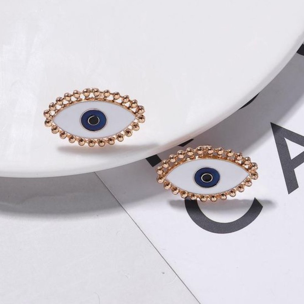 Evil Eye Earrings